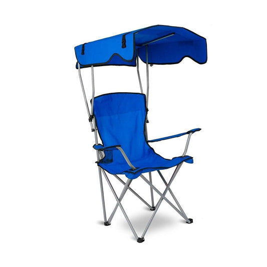 Portable Camping Recliner for Beach and Outdoor Activities, Foldable Outdoor Lounge Chair with Cup H