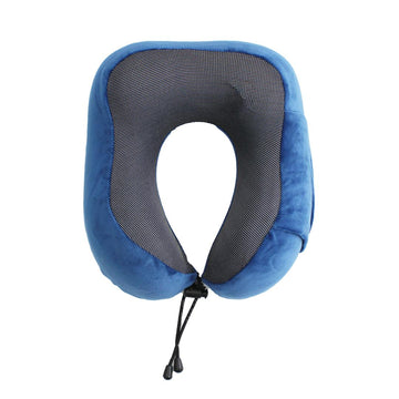 Travel Neck Pillow Memory Foam, Perfect for Car and Airplane Travel - 30 x 24cm