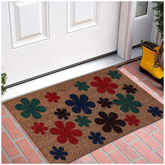 Flowers Printed Door Mat Floor Mat Bath Mat Home, Bathroom, Bedroom Entrance Indoor & Outdoor Foot M